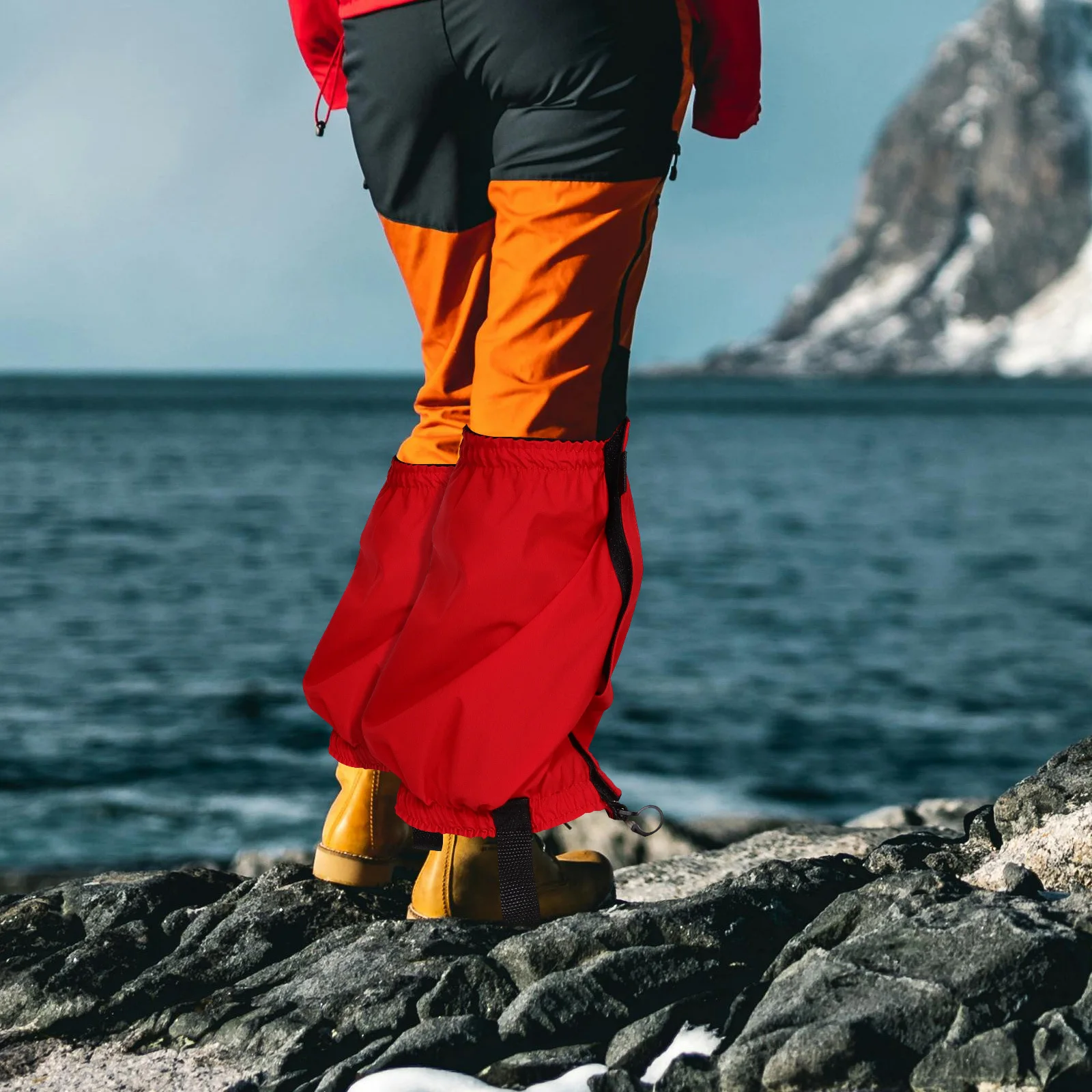 

Waterproof Sandproof Gaiters Adjustable Hiking Gaiters For Men Women Outdoor Trekking Desert Crossing Snow Mountain