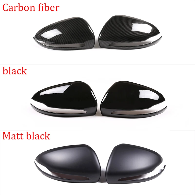 ABS For Mercedes-Benz C S E GLC G Class AMG W205 X253 W222 W213 W238 Rearview Mirror Cover 2014 - 2019 LHD RHD