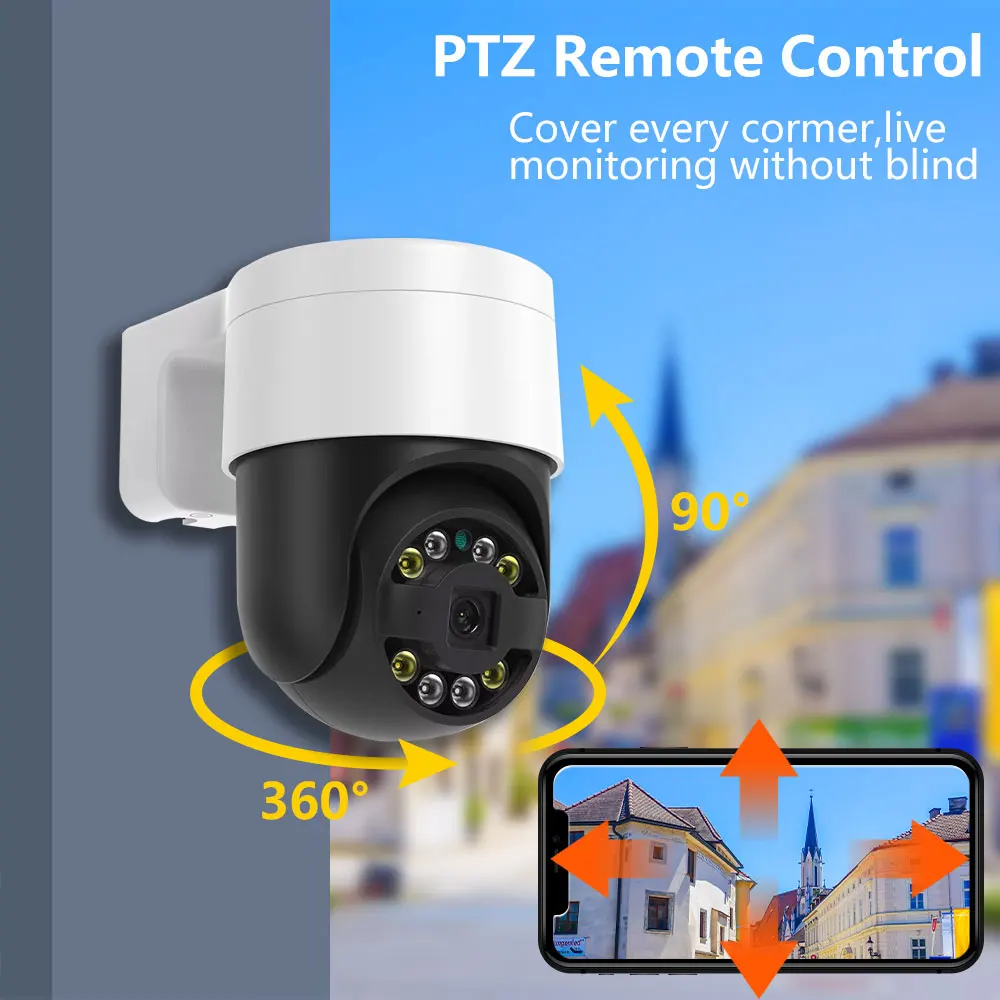 8CH 8MP Digital Camcorders CCTV Security POE PTZ Cameras System Security Protection Video Card Cccam external Home Alarm System