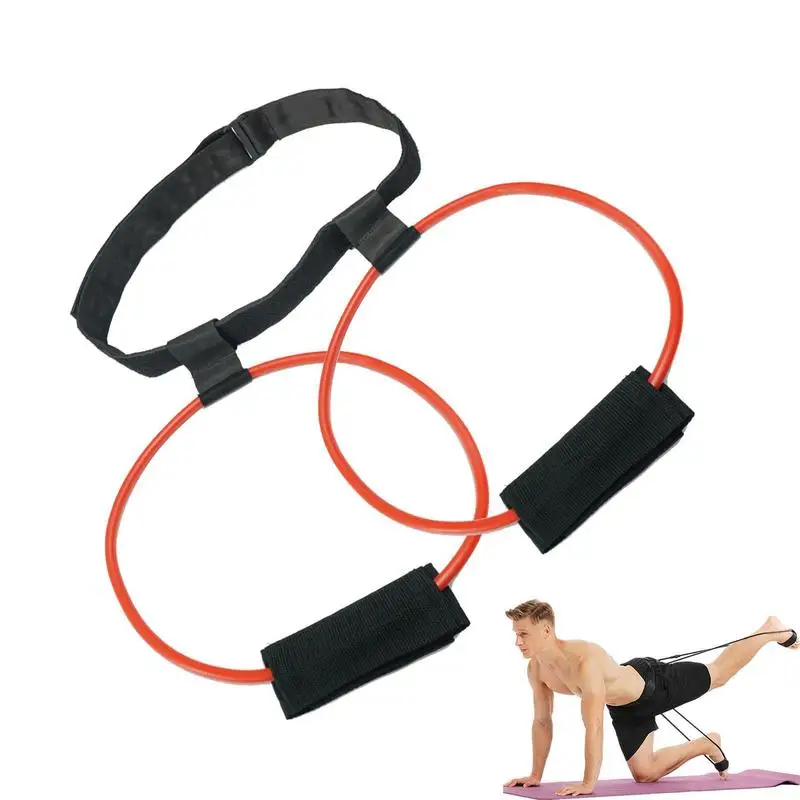 Cinturones de entrenamiento de fuerza de núcleo de Taekwondo, correas de estiramiento de brazos y piernas, bandas de resistencia de 20 a 60 libras para artes marciales y Jiu Jitsu