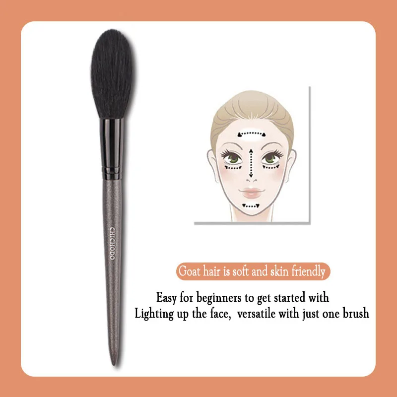 CHICHOD Professional Makeup Brush Powder Brush Face Makeup Highlighter Blush Blending Make Up Brush Concealer Beauty Tools Gift