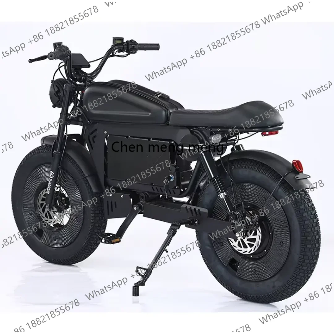 

Модный гибридный электровелосипед 60В с улучшенной толстой подвеской для городских поездок, с функциями защиты от угощения, фэтбайк