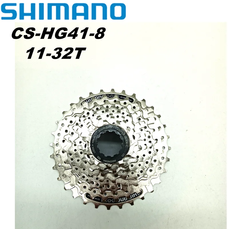 Shimano CS-HG41-8 MTB Mountain Bike Cassette HG41-8 Bicycle Freewheel 8 Speed Flywheel 11-32T 11-34T Crankset Bicycle