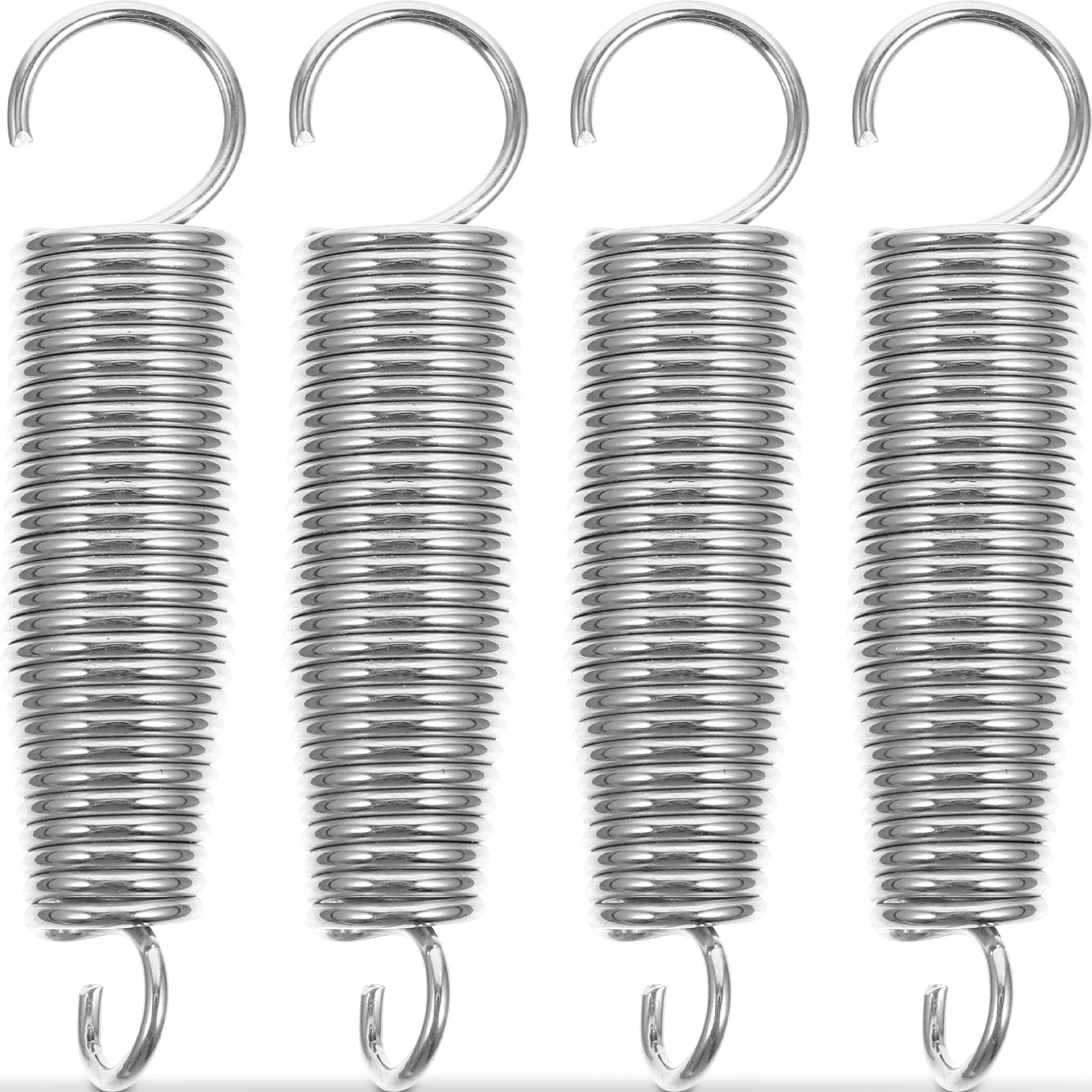 

4 Pcs Drum Foot Pedal Springs Tension Metal Replacement Heavy Duty Spring Accessories Bass Drum Parts Durable Percussion