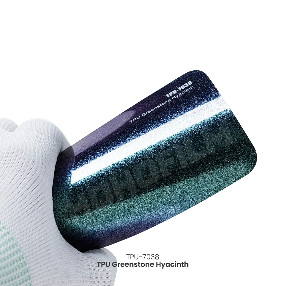 

HOHOFILM Glinting Diamond Color PPF TPU Auto Wrap Green Paint Protection Film Self Healing -Yellowing Sand Proof Scratch