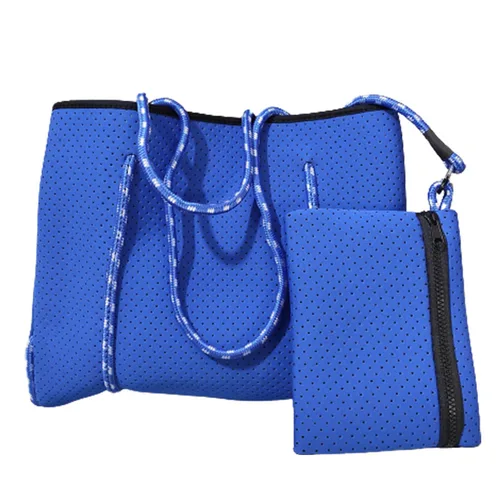 Imagen 2 del producto Bolso de mano para playa, bolso deportivo para traje de baño, bolso de EVA, bolso de mano de gran capacidad para vacaciones de verano, bolso tipo shopper de hombro para mujer