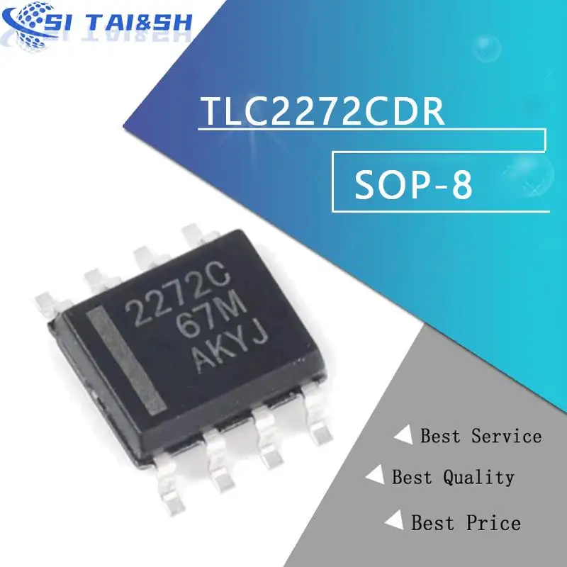 

10PCS TLC2272CDR TLC2272 2272C Waterproof shell
