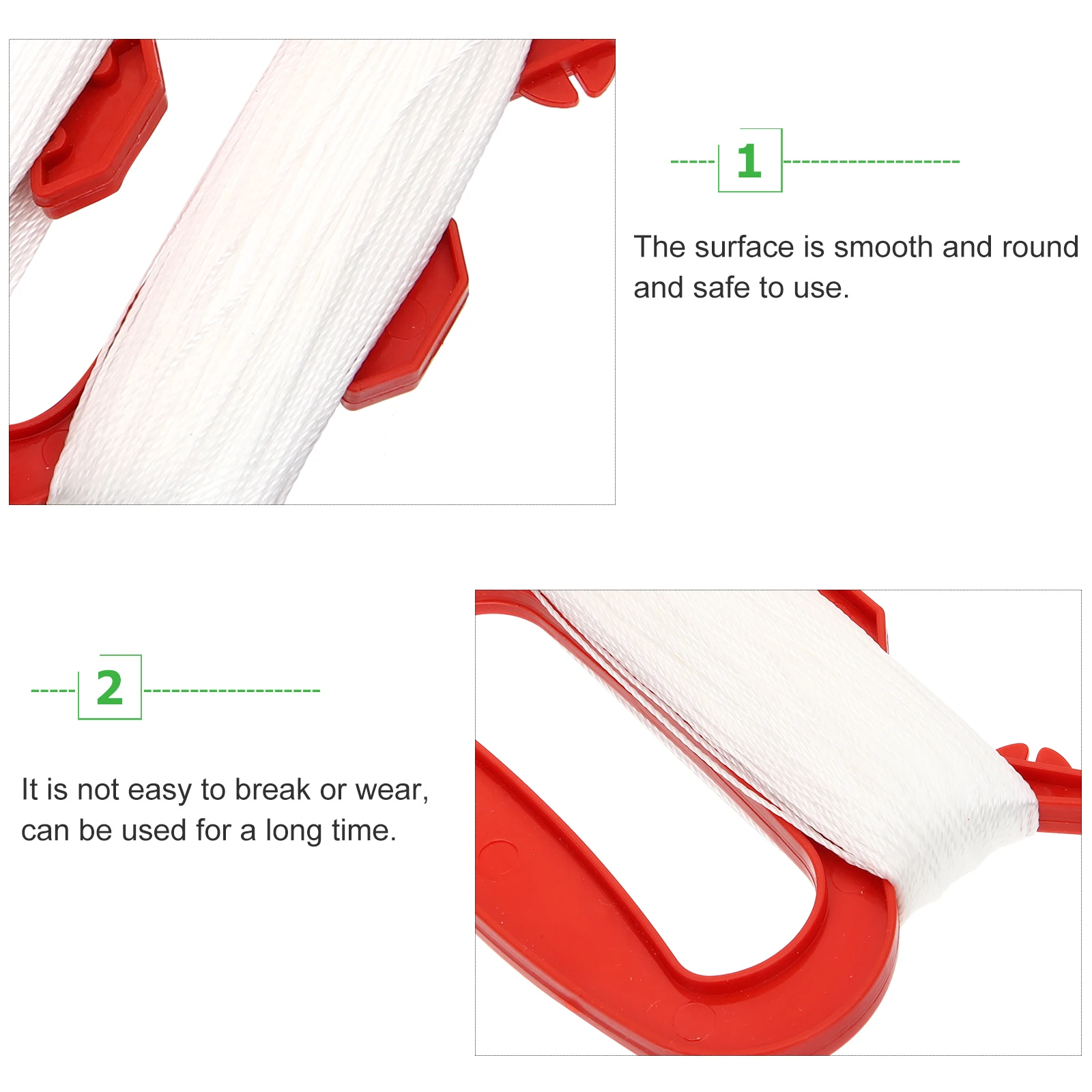 

8 Pcs Kite Reel Handles Winders Outdoor Convenient Line Boards Practical Plastic