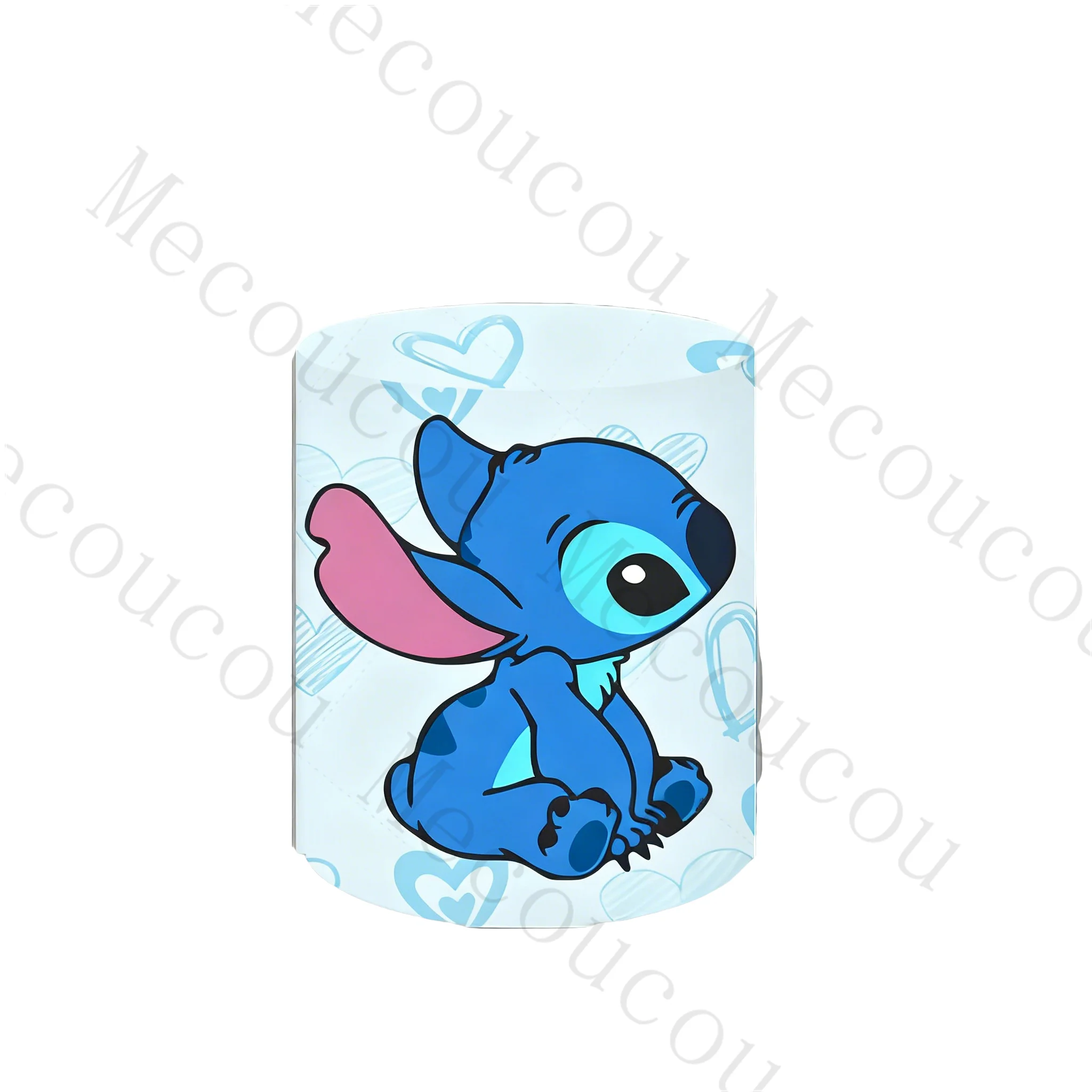 스티치 테마 배경 맞춤형 어린이 생일 또는 베이비 샤워 파티 장식 실린더 커버 케이크 테이블 베이스 장식 소품