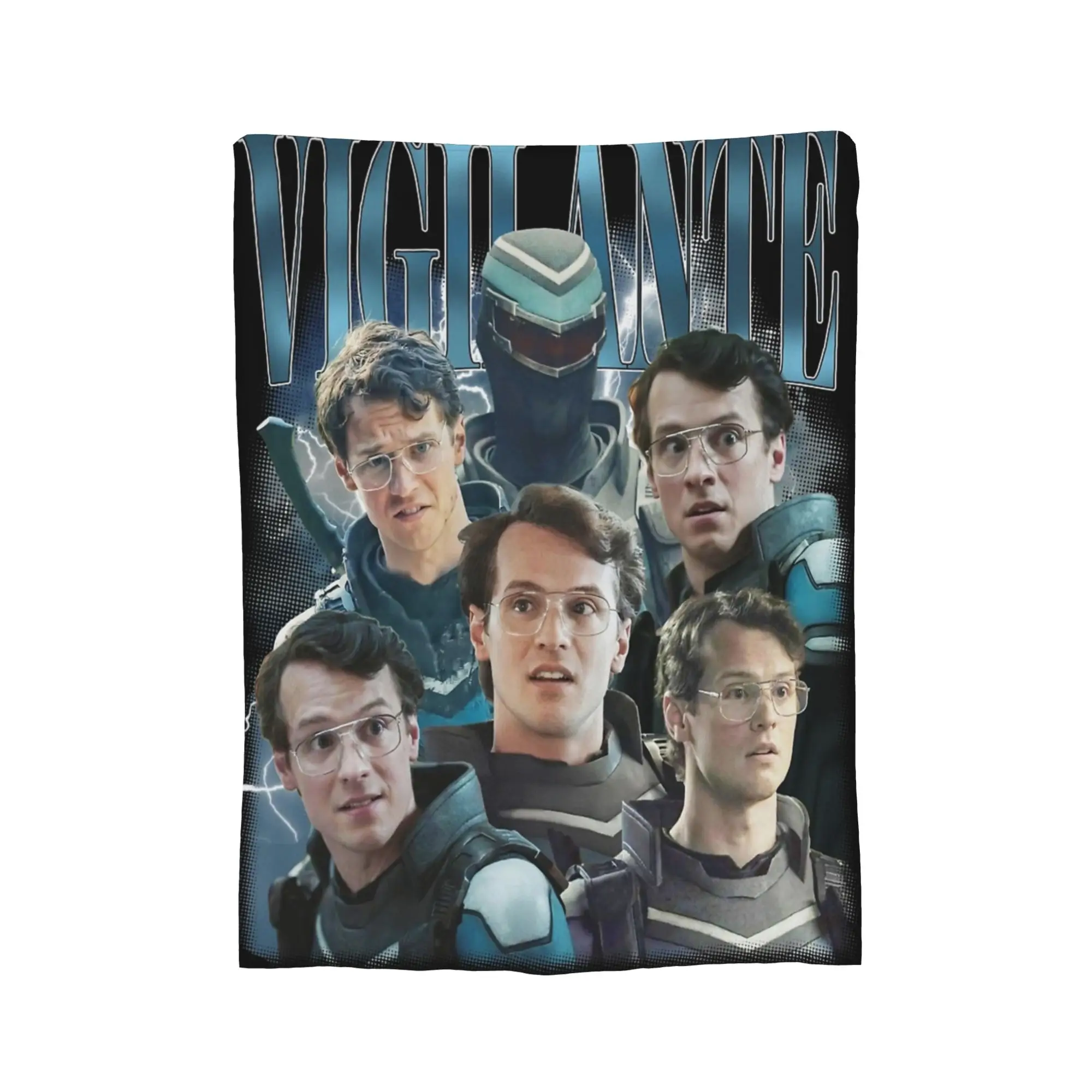 Vigilante Peacemaker يقتبس بطانية دافئة مريحة رقيق رمي البطانيات للأريكة 50x60 بوصة أحجام متعددة أفخم رقيقة لحاف #2