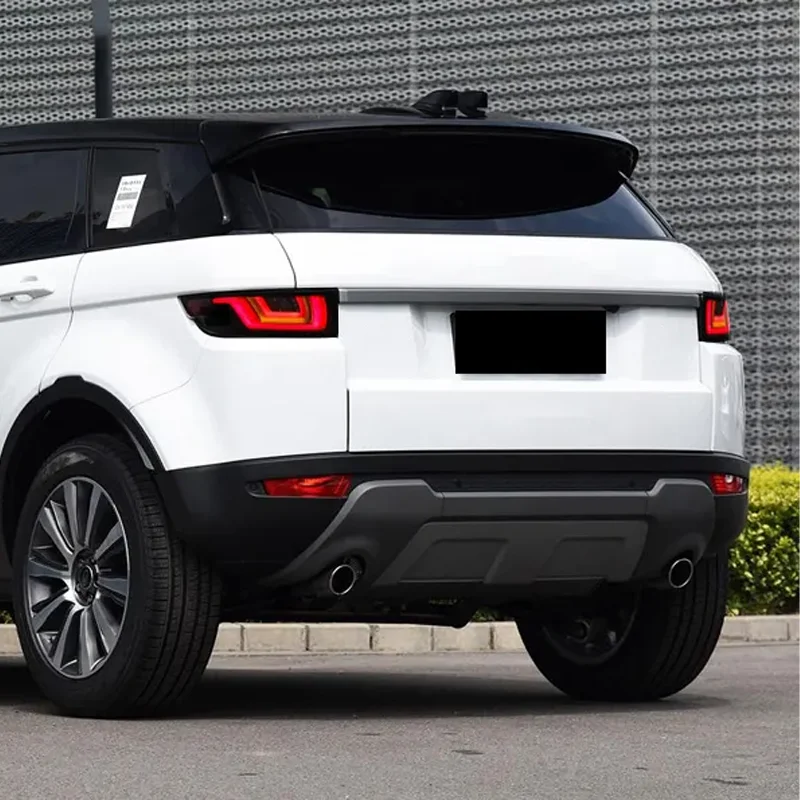 

For Upgraded Modified Transparent Red Lens LED Tail Lights New Model 24V Compatible For Land Rover Range Rover Aurora 2012-20192