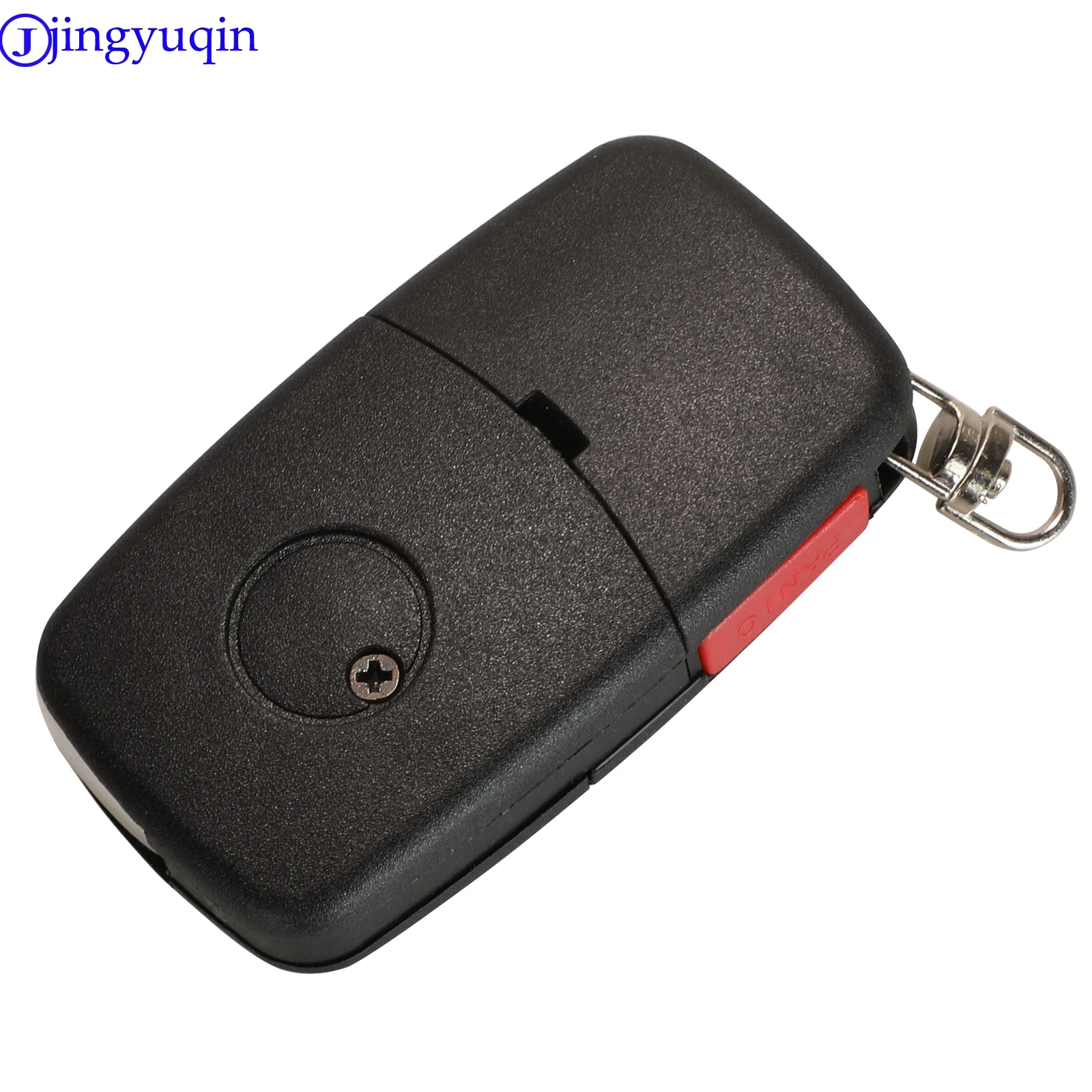 jingyuqin Remote 2/4 button Folding Car Key Shell Case For Volkswagen Vw Jetta Golf Passat Beetle Skoda Seat Polo B5