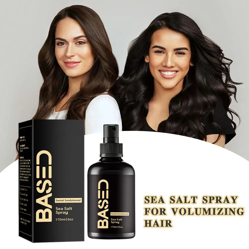 High-end 170ML Sea Salt Spray For Volumizing Hair Easy Fashion Styling Hair Voluminous Care Long-Lasting Hold Wave Hair Care