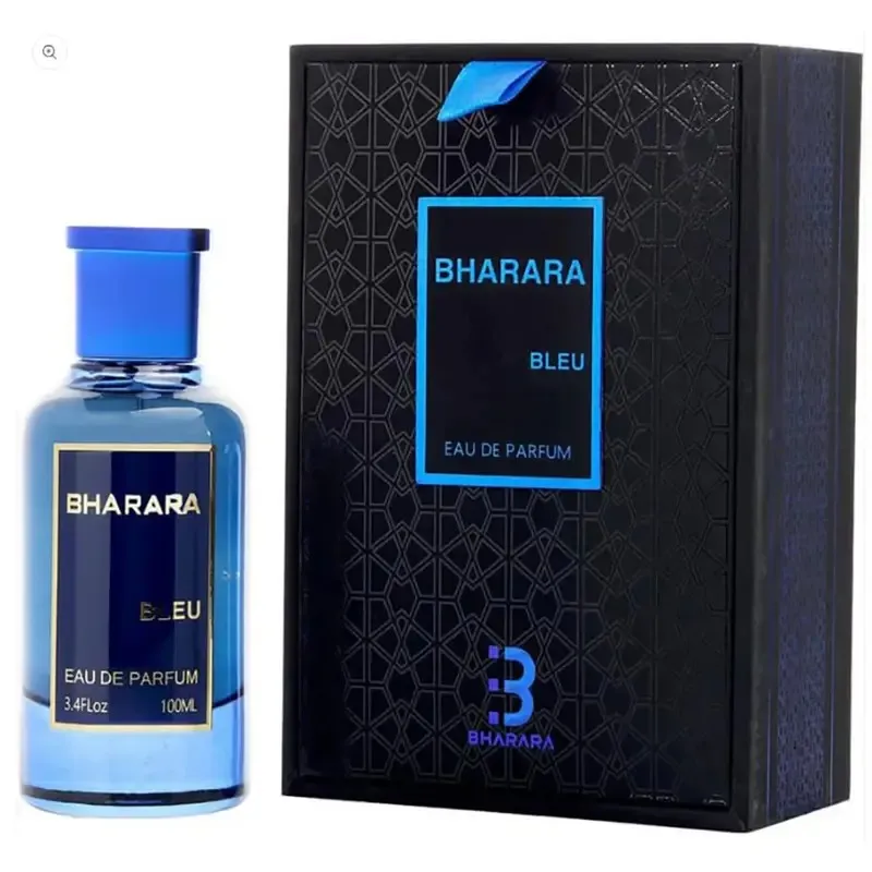 

Bharara bleu men's perfume, fresh citrus fragrance with musk amber base, lasting perfume - Holiday gifts