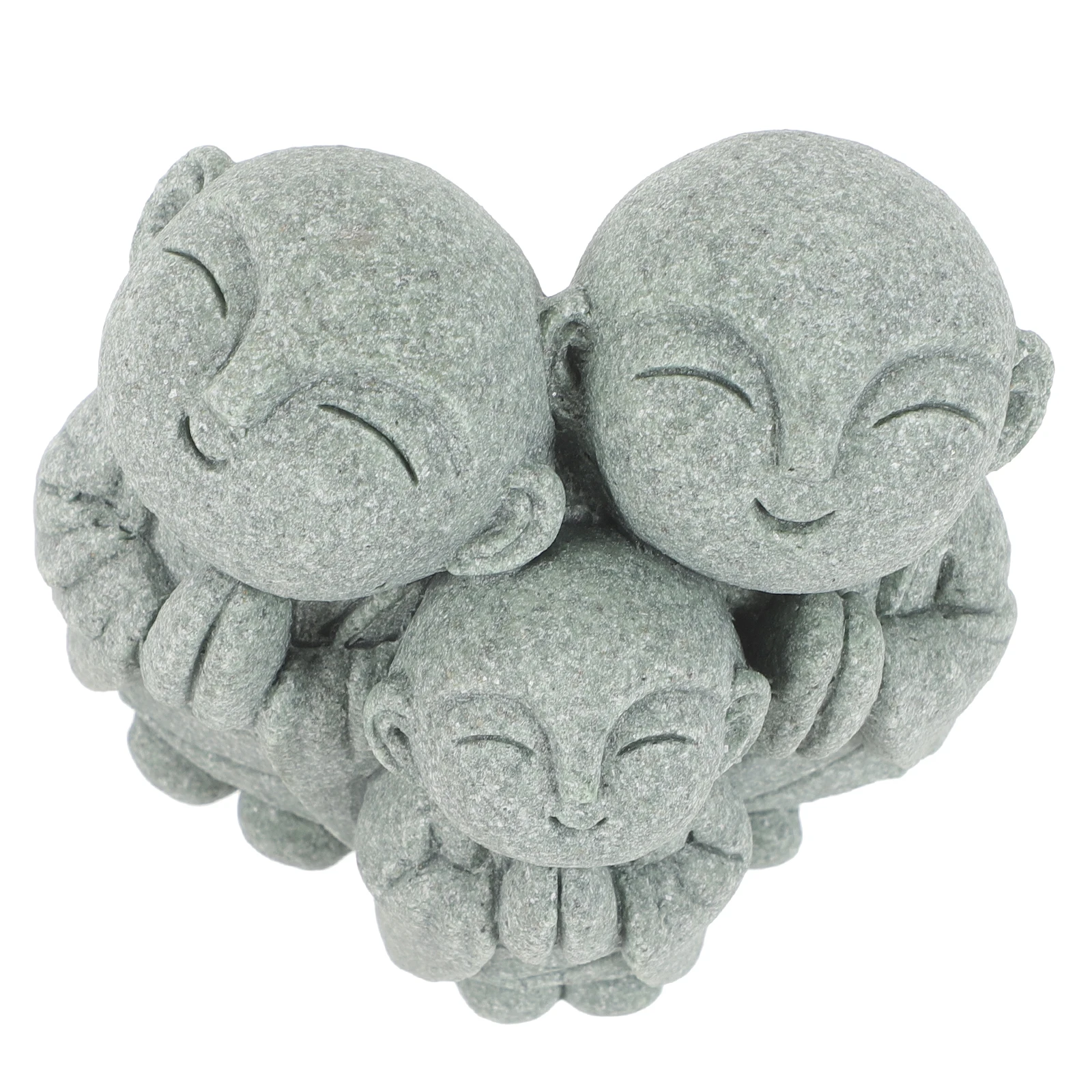 

1 Set Fish Tank Monk Decor Statue Ornament For Aquarium Home Office Asian Style Small Decor Fish Tank Decorations Statue