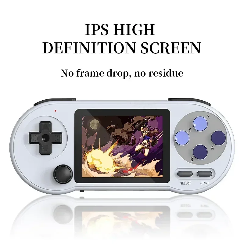 3 inch IPS Handheld Game Console Player Mini Portable Game Console Built in 6000  Games Retro Support For AV Output