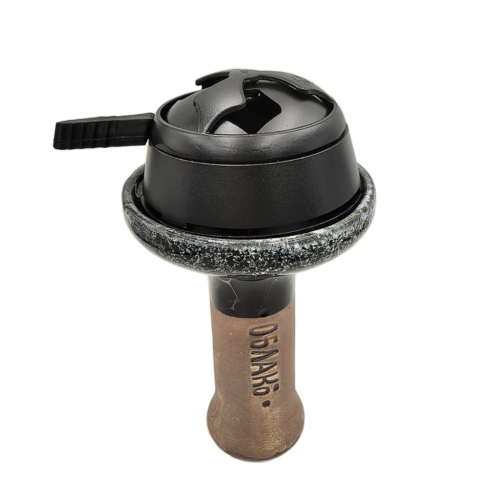 Ceramics Bowl with Aluminum Metal Charcoal Bowl Set Shisha Accessory Hookah Bowls
