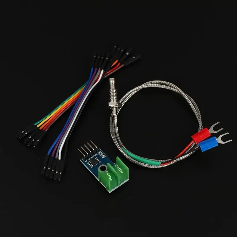 TSTARDEV MAX6675 Module + K Type Thermocouple Sensor + Wire MAX6675ISA KIT 3-5V K Type Thermocouple Module