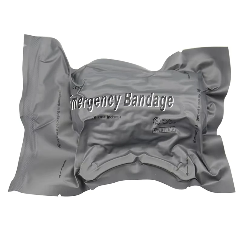 4/6 Inch Israeli Bandage Wound Dressing Emergency Compression Bandage Traumatic Hemostatic Bandage Tactical First Aid Kids IFAK