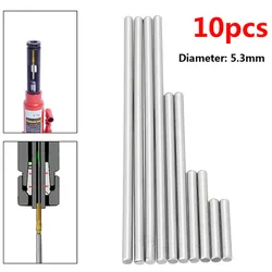 10pcs 5.2/5.3mm Ejector Pins Set Spring Steel Pushing Button Spiral Cutter High Hardness Full Specifications Reamer Machine Tool