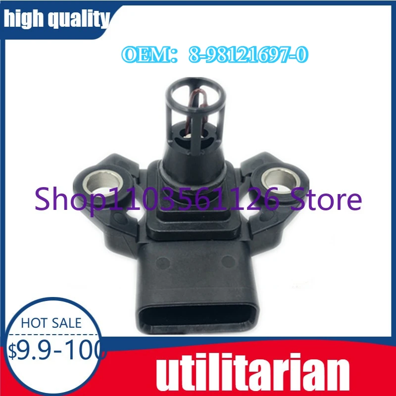 

8-98121697-0 079800-5580 Excavator Parts For Hitachi ZX 330 360 4HK1 6HK1 Engine Atmospheric Pressure Sensor