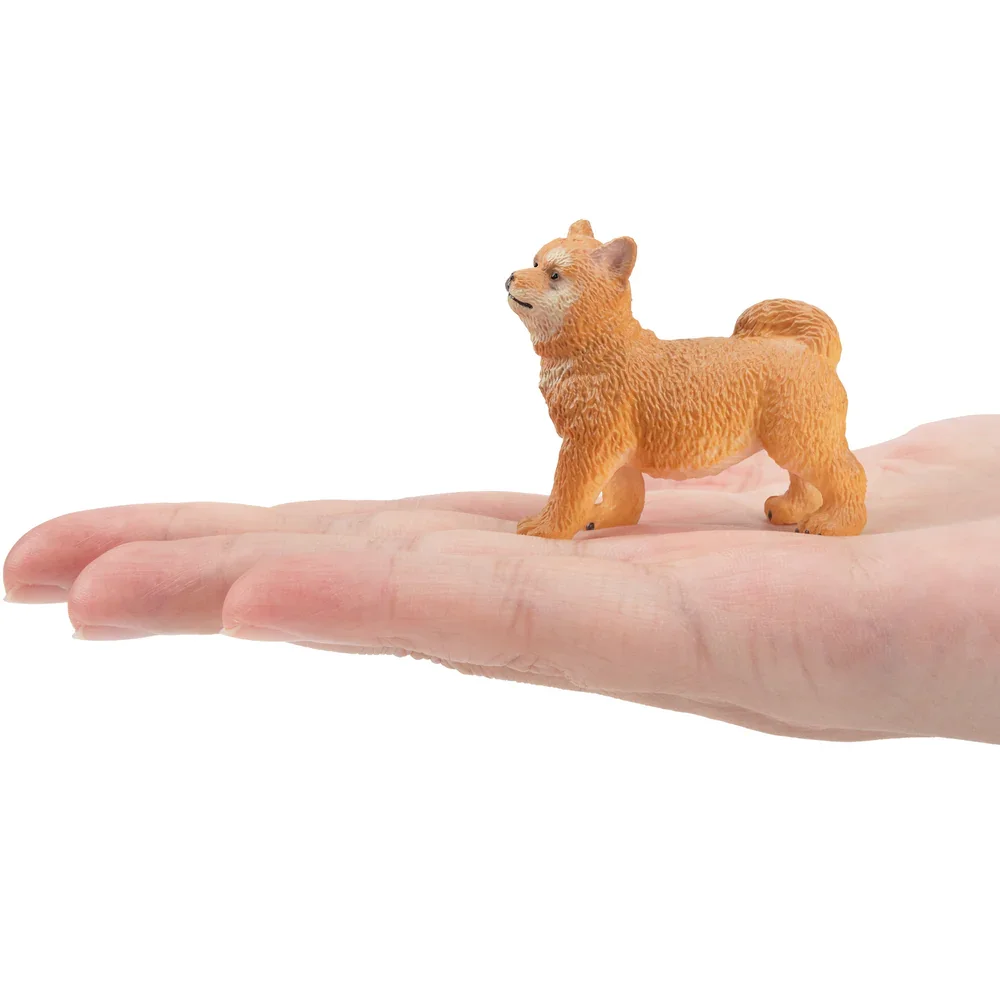 Simulation Dog Pet Animal Model Toy Mini Japanese Shiba Inu Puppy Figurine Figures Dolls Action Figurines Toys for Children Gift