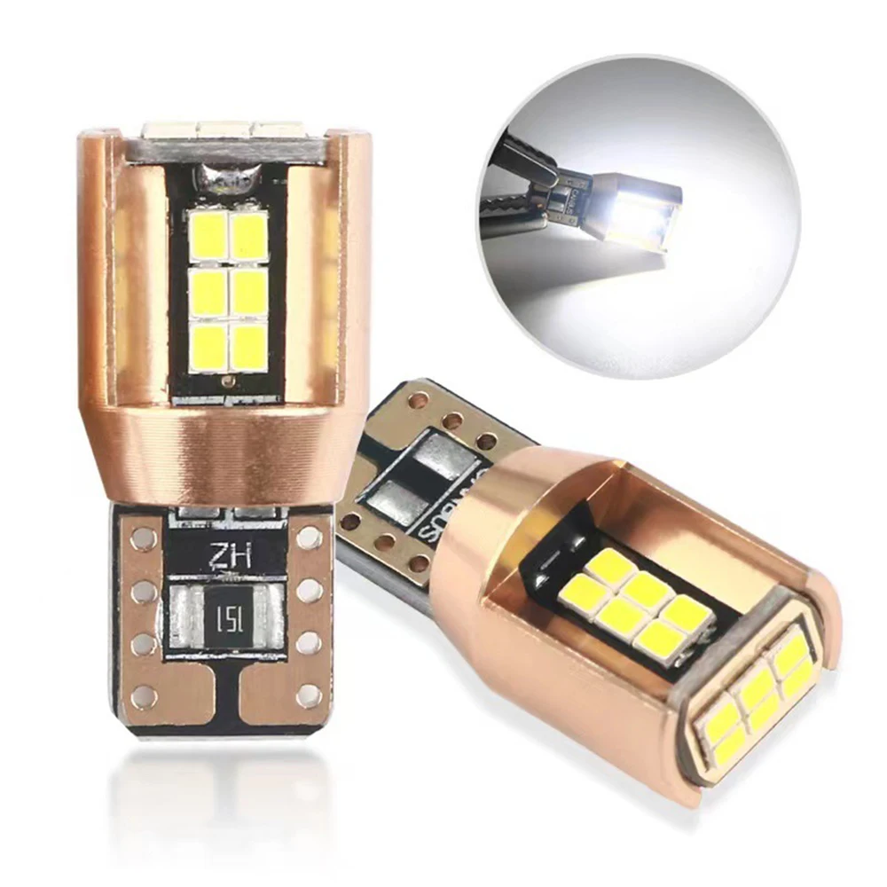 T10 18-smd2016 CANbus car LED bulb with 12 v false light bulb for car interior without error w5w 168 194