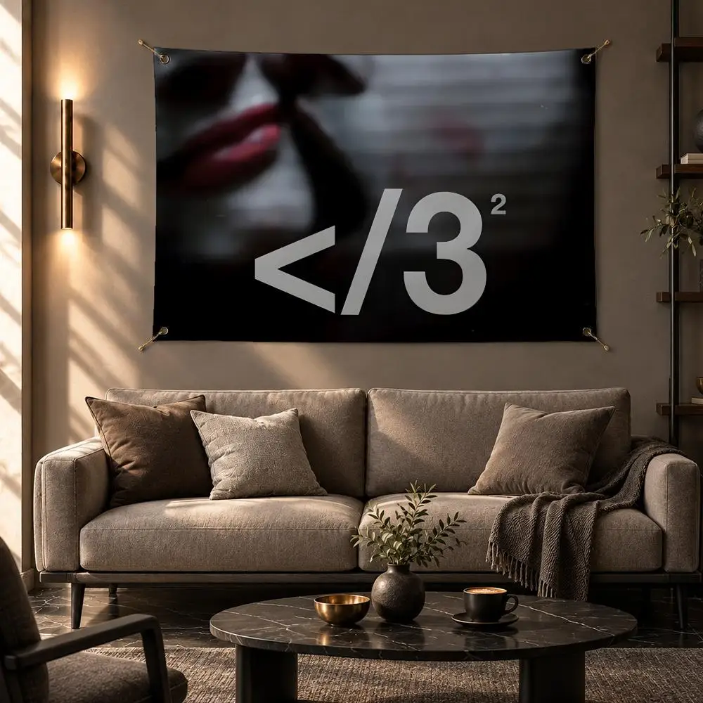 Trending Rapper Destroy Lonely Flags Wall Hanging Flag Banner Home Decor Aesthetic Living Room Bedroom HD Fabric