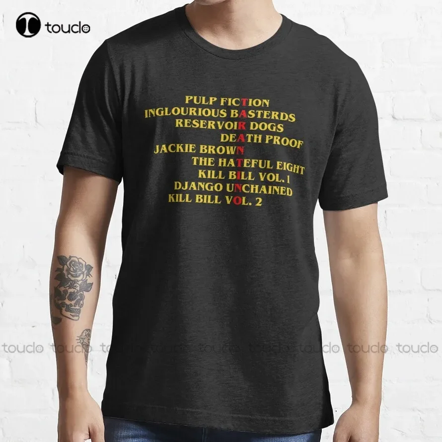 Quentin Tarantino Films Trending T-Shirt Oversized T Shirts Digital Printing Tee Shirts Fashion Creative Leisure Funny T Shirts
