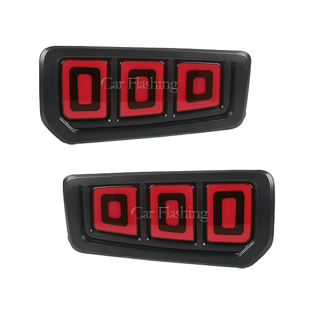 

1 Pair Car LED Rear light Bumper Reflector Lamp For HAVAL DARGO 2021 2022 Fog Brake Light Dynamic turn signal Tail Light