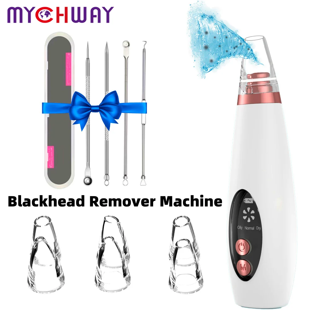 

Household Electric Blackhead Remover Black Spots Vacuum Acne Cleaner Facial Deep Cleansing Pore Cleaner Machine Skin Care Tools