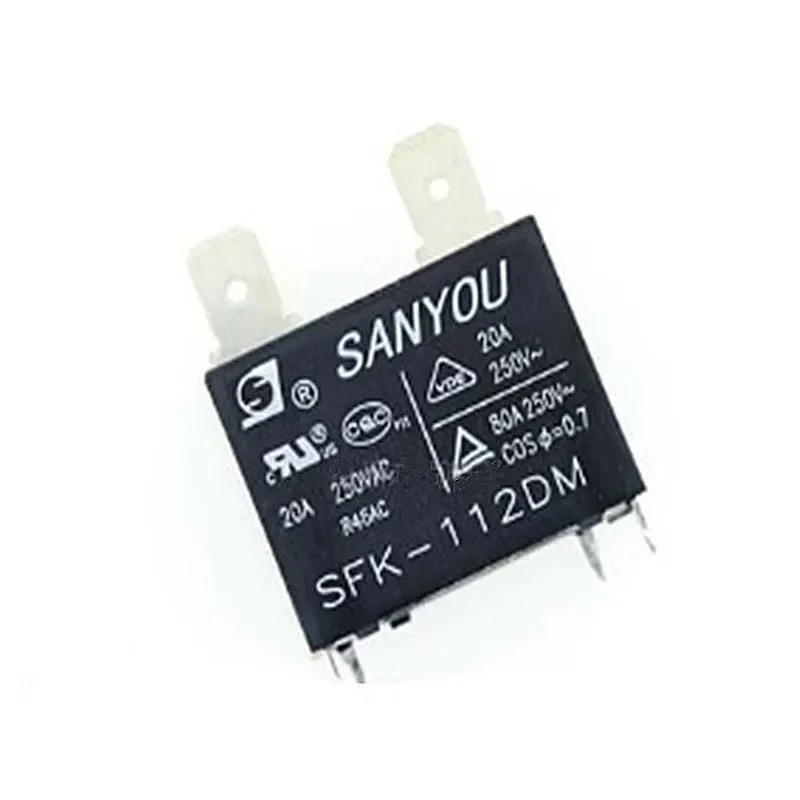 5PCS/10PCS SANYOU SFK-112DM Air Conditioner Relay SFK-112DM-12VDC SFK-124DM 20A 250VAC 4pins