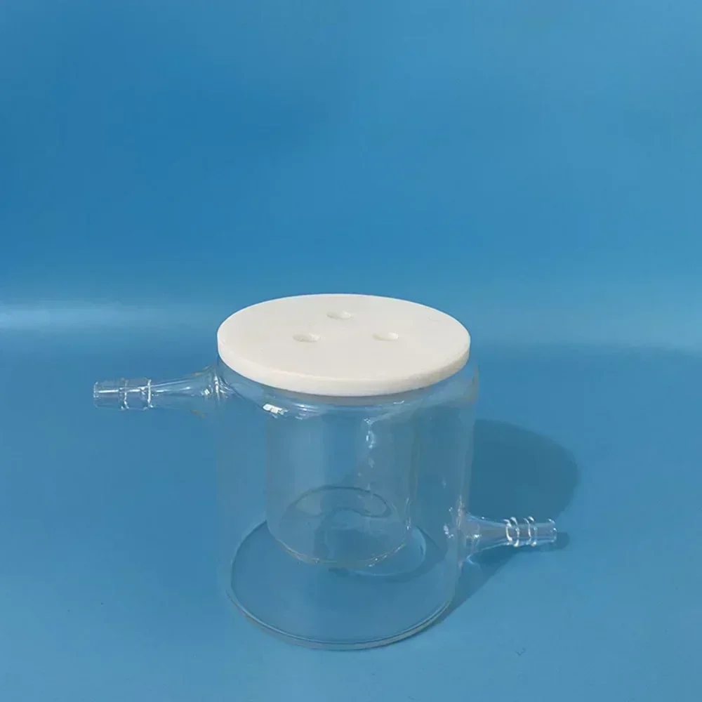 

High Precision C003 Water Bath Controllable Temperature Double-Layer Five Port Electrolytic Reaction Tank with Invoicing Option