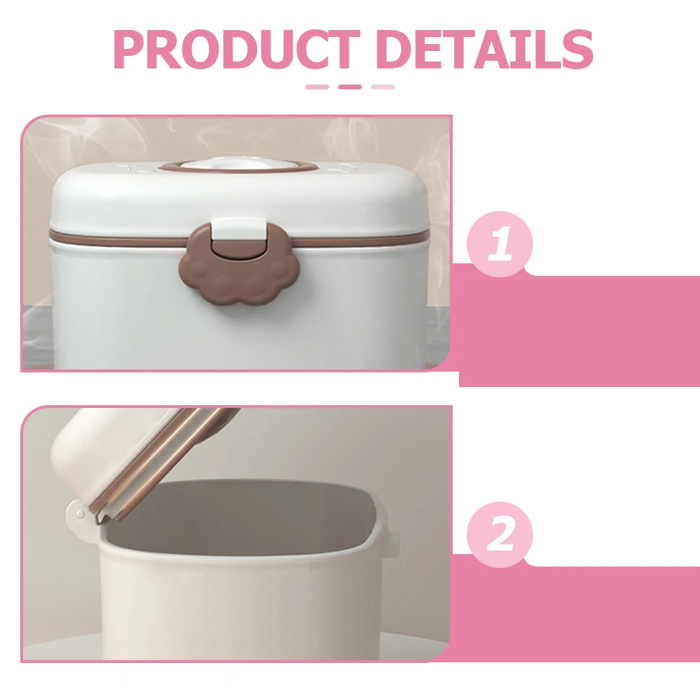 

2 pcs Formula Container Box Travel Portable Milk Powder Formula Container For Baby Dispenser Food Storage For Infant