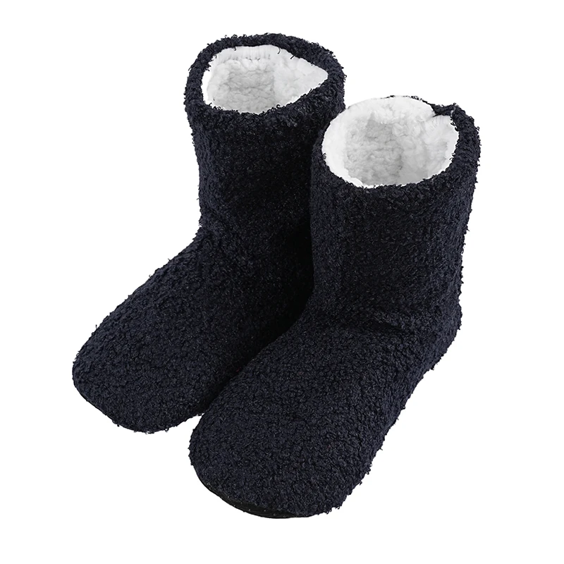 Mntrerm Winter Wärme postpartale Hausschuhe für Frauen Innen boden ruhige Idee Stoff weiche Baumwoll stiefel für Paare – Detail 20