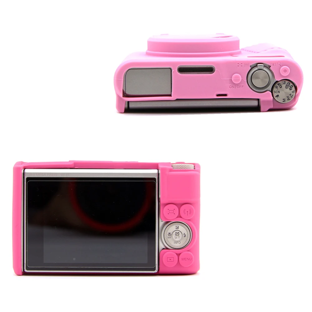 Capa de silicone de borracha para câmera Canon, capa do corpo, Protector Frame Skin, PowerShot, Power Shot, SX730, SX740, Câmera HS