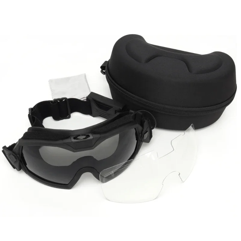Gafas tácticas antiniebla protección UV – Paintball Airsoft a prueba de viento - imagen 2