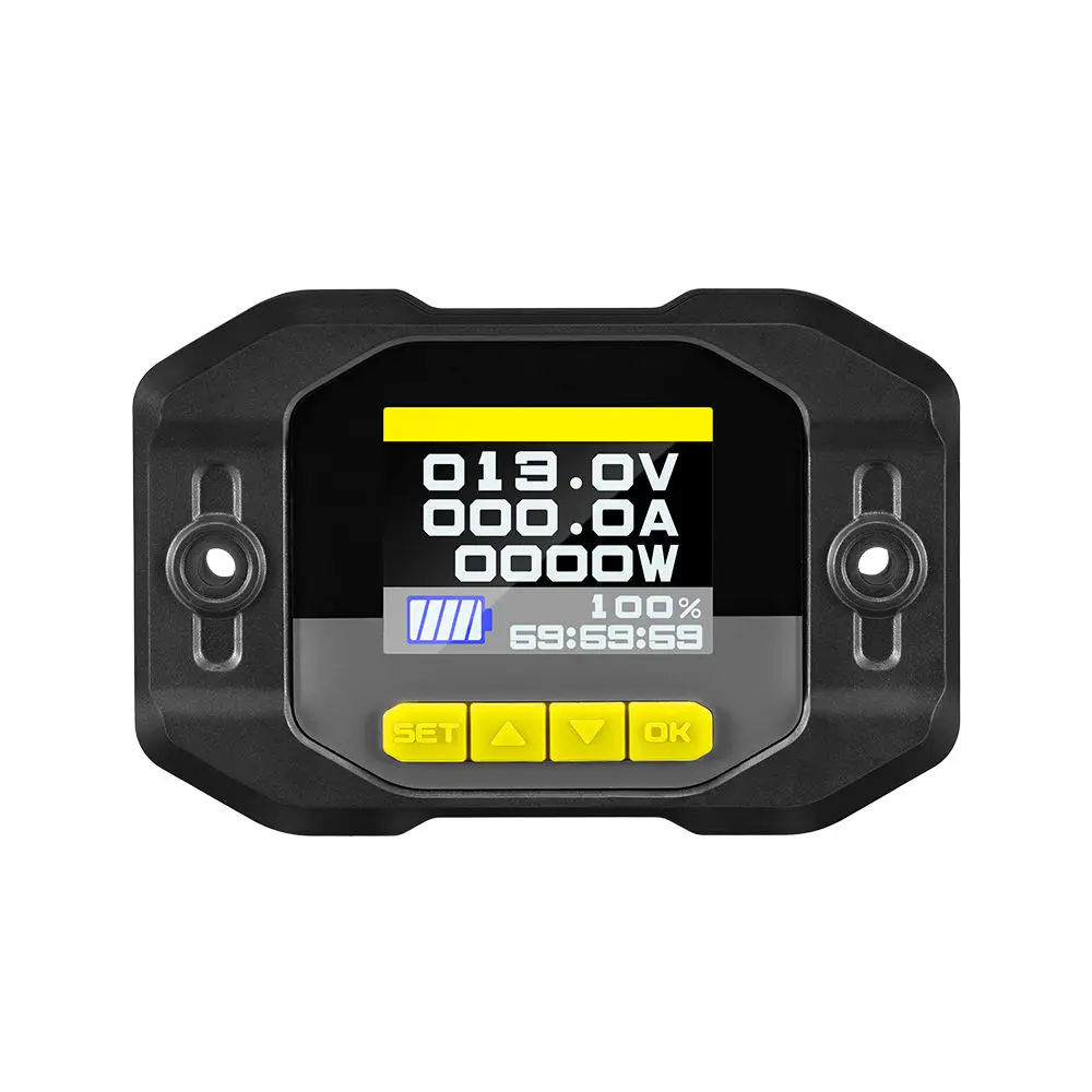 RV Caravan Auto Batterie Kapazität Anzeige Coulomb Spannung Test Ausrüstung ATEM POWER Tragbare 12V 100A Batterie Monitor Tester