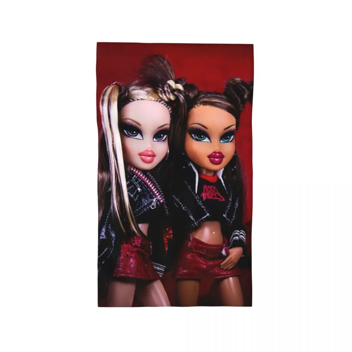 Bratz Rock Angelz Cloe e Yasmin Toalha de rosto de algodão absorvente Toalhas de ioga de secagem rápida
