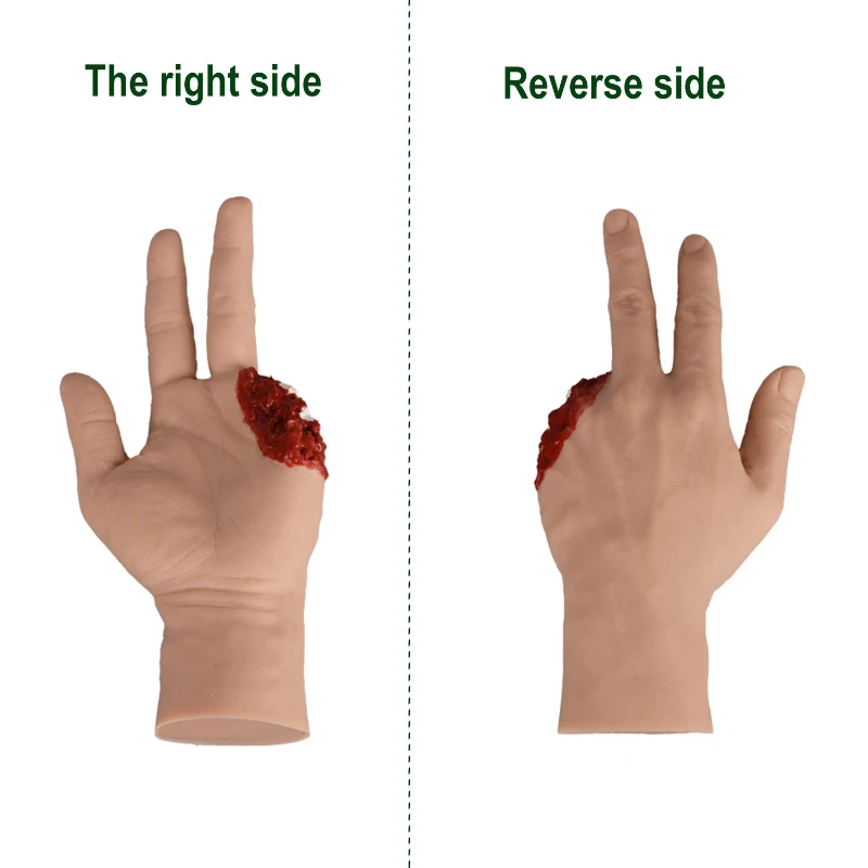 Wound Packing Hand Trainer, Wound Dressing Training Hand for Medical Education
