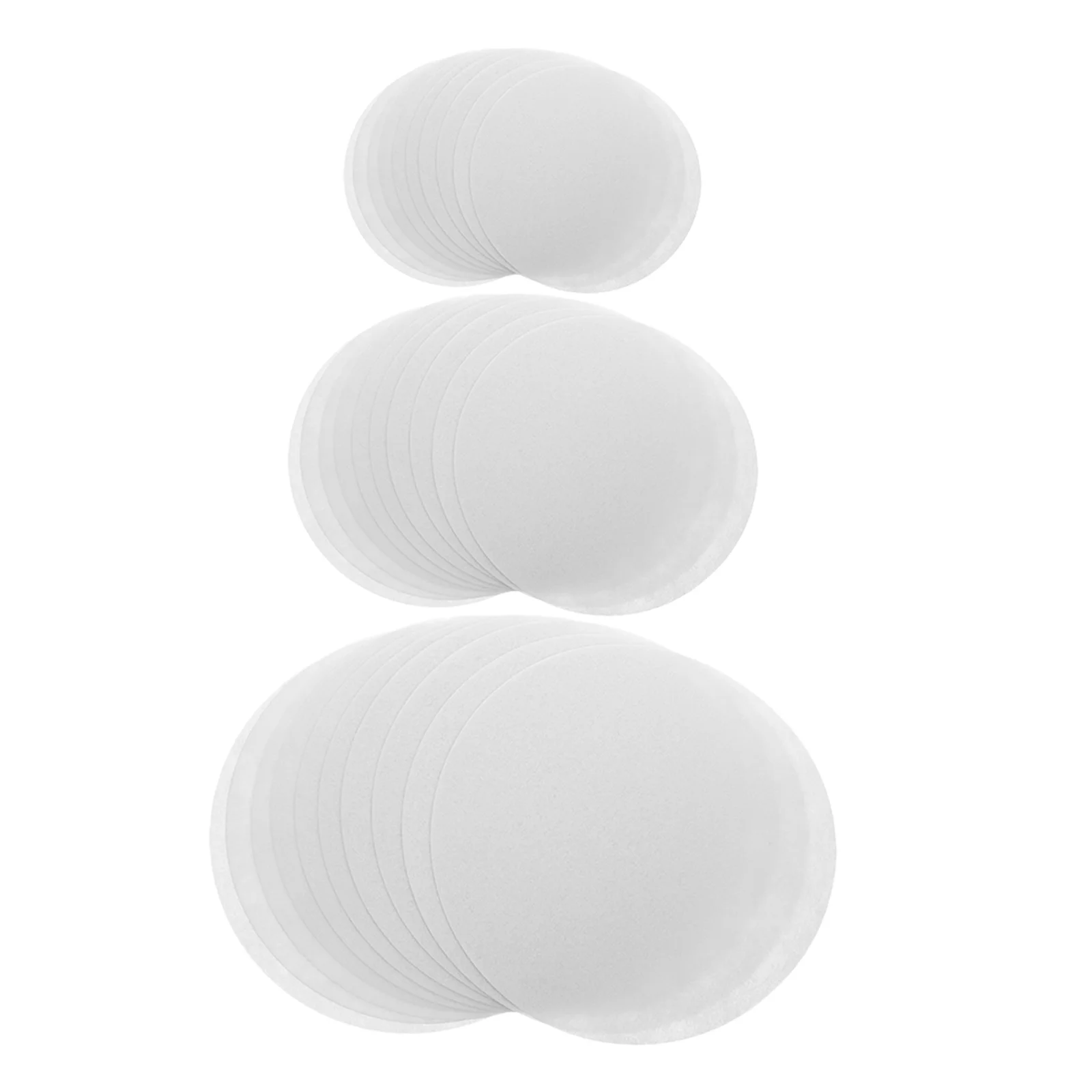 

50Pcs Felt Pot Pan Protectors Heat Resistant Plate Dividers 12.7 19.1 26.7cm Dish Protectors Tableware Insulation Pads for Home