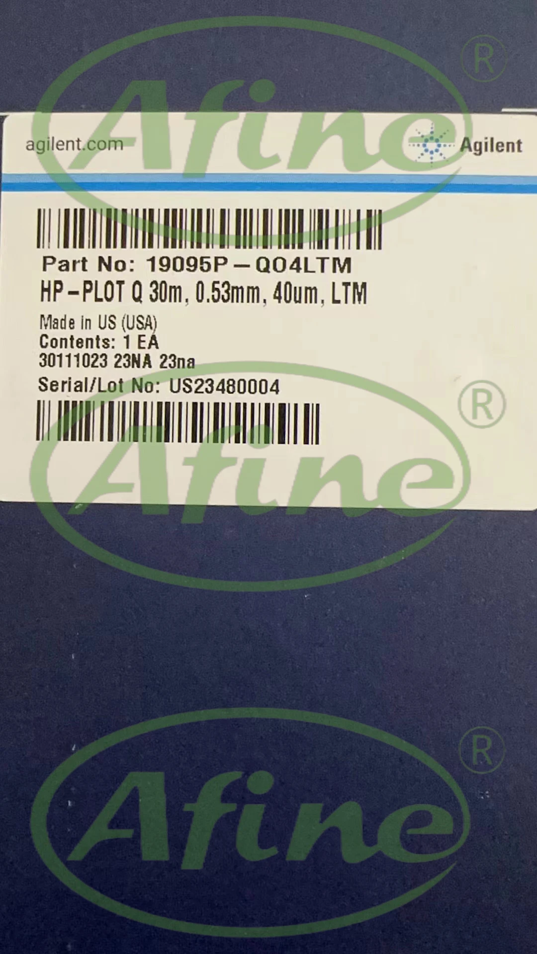 

AFINE JW HP-PLOT Q 19095P-QO4 Gas Chromatography Columns Holder Agilent 5890 6890 7820 7890 8860 8890 Column Chambers