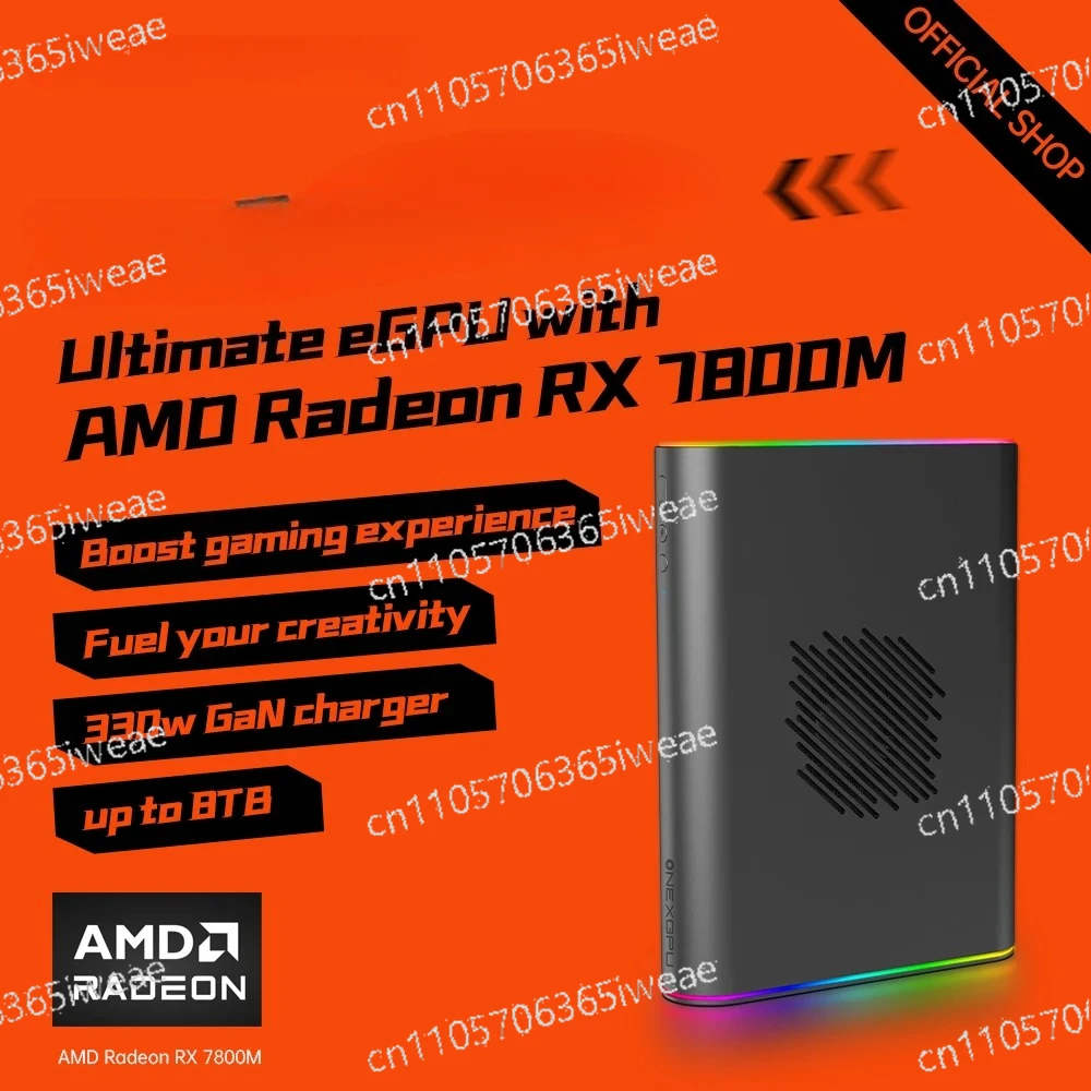 Latest AMD Radeon RX 780OM graphics dock with 12GB storage Oculink USB 4, Onexplayer external GPU