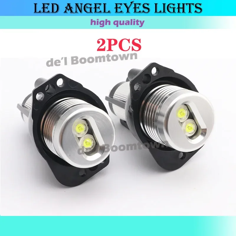 12W LED samochodów Halo pierścienie Angel Eyes żarówki dla BMW serii 3 E90 E91 pre-facelift 2005 2006 2007 2008 reflektory lampy