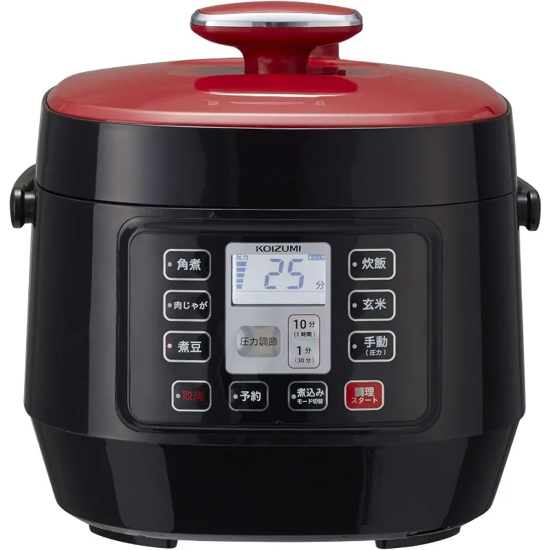 

Microcomputer Electric Pressure Cooker KSC-3501/R (RED)【Japan Domestic Genuine Products】