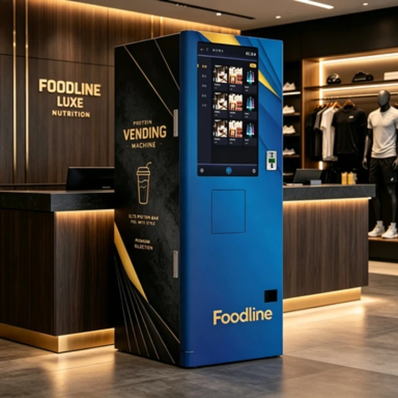 FL Customized Protein Shake Powder Vending Machine Touch Screen Automatic for Gym Fitness Beverage with Payment System