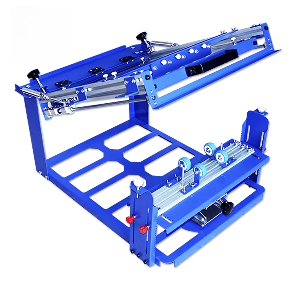 

Manual Grade New Automatic Sablon Cup Screen Printer Flat Textile DIY Cylinder Rotating Tube For Printing On Cups
