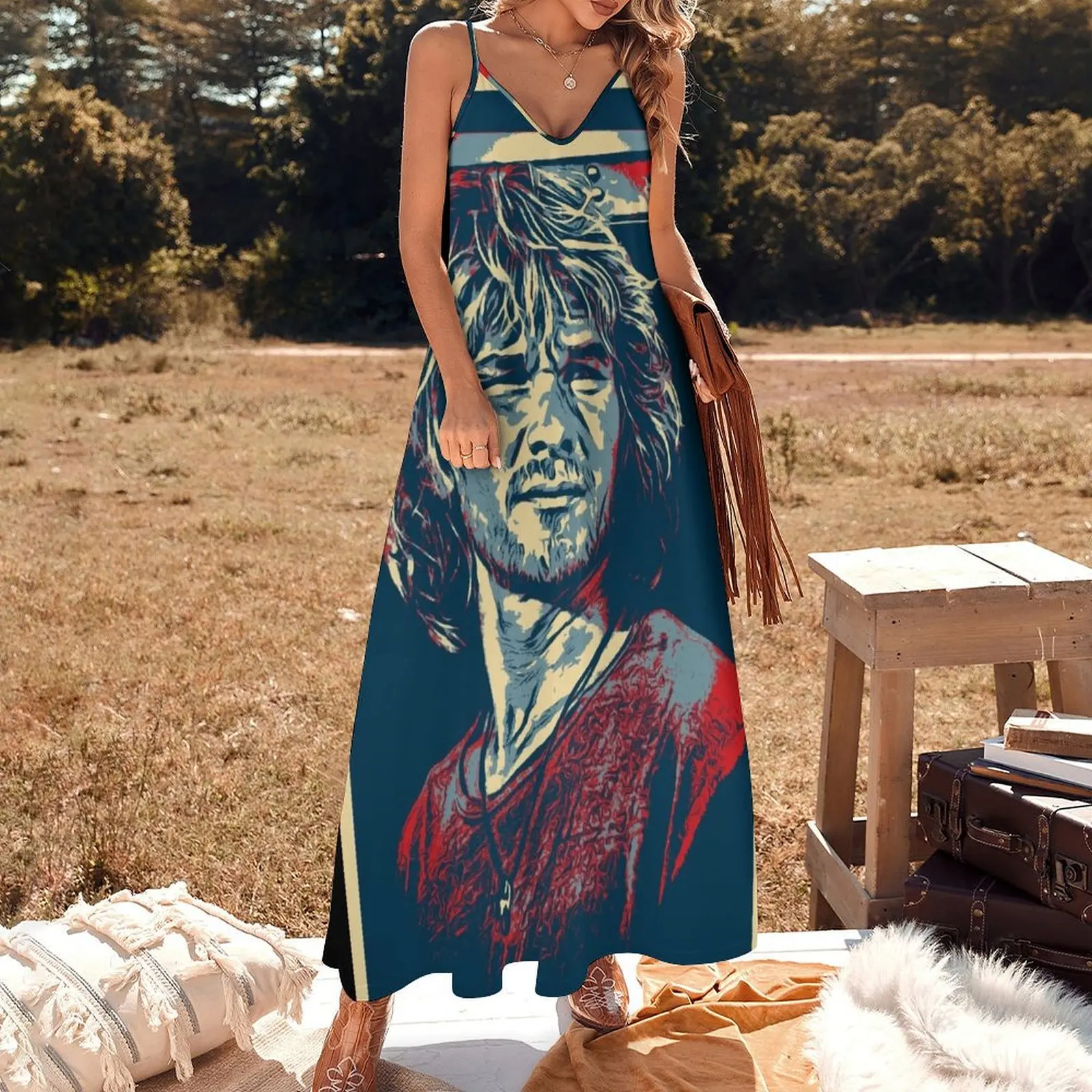 patrick swayze Sleeveless Dress dress women elegant luxury luxury dress womans clothing