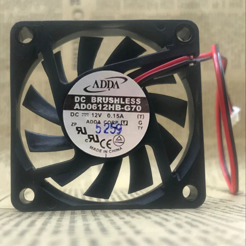 

Новый вентилятор для сервера ADDA AD0612HB-G70 (T) DC 12V 0.15A 2PIN # QW