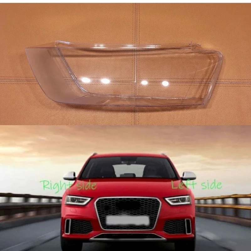 

For Audi Q3 2010 2011 2012 2013 2014 2015 car headlight cover headlamp lens auto shell cover